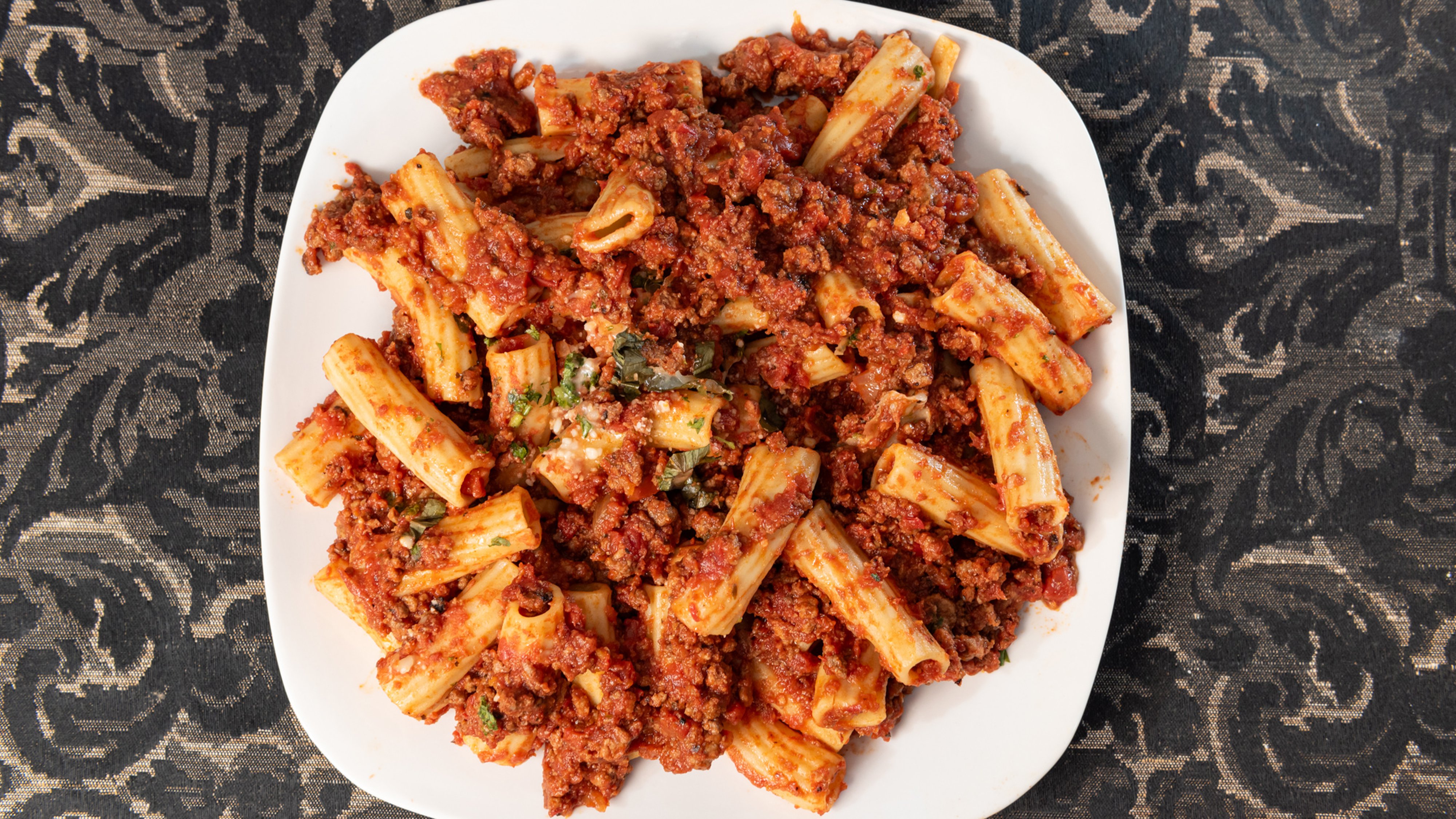 Rigatoni Bolognese