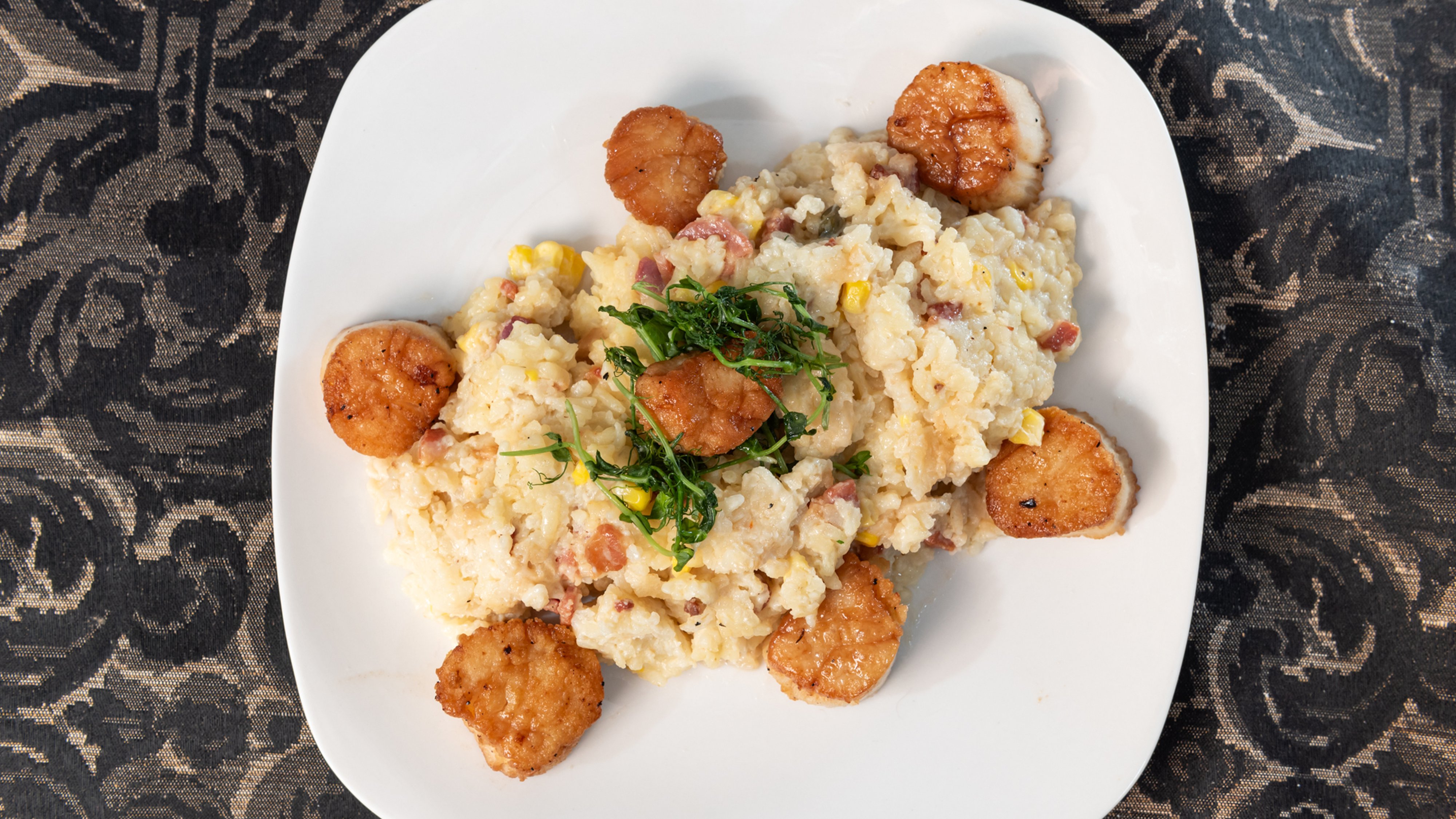 Scallop Risotto