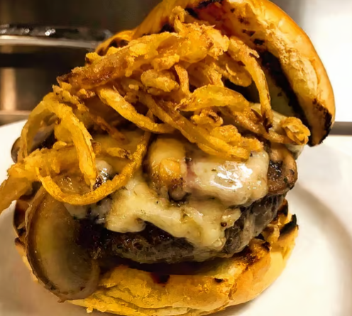 Truffle Mushroom Burger