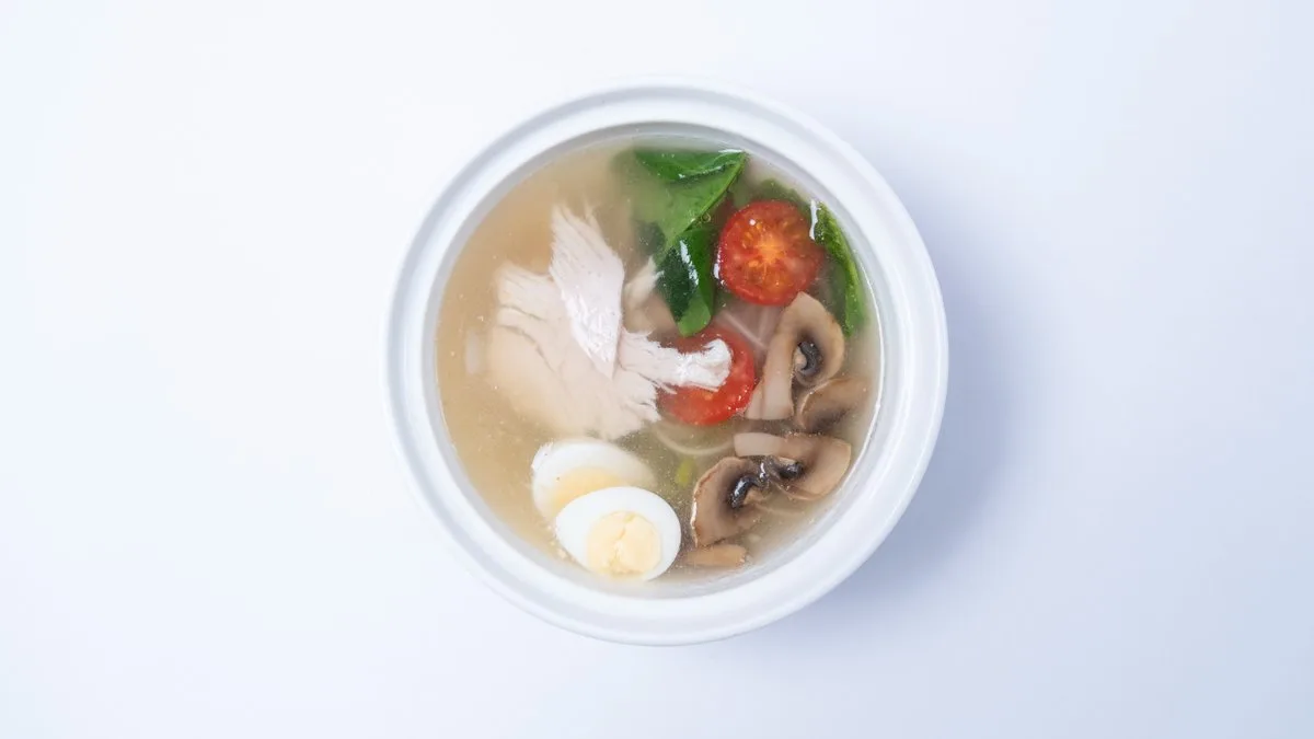 Noodle суп с индейкой