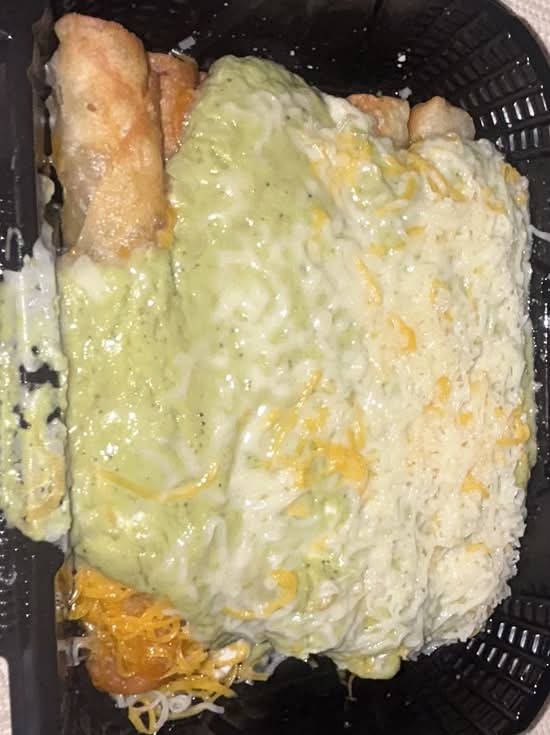 Rolled Flautas (5) with Guacamole and Cheese