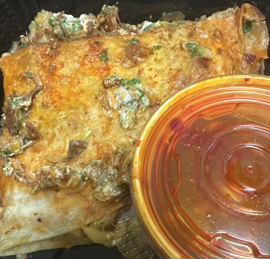 Tecate-Birria Quesadilla