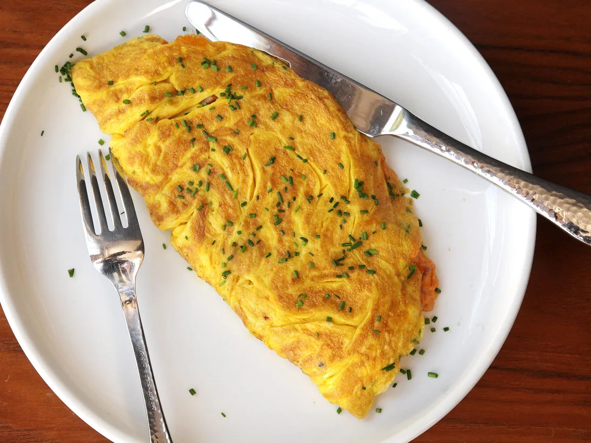 Omlet sa šunkom i sirom