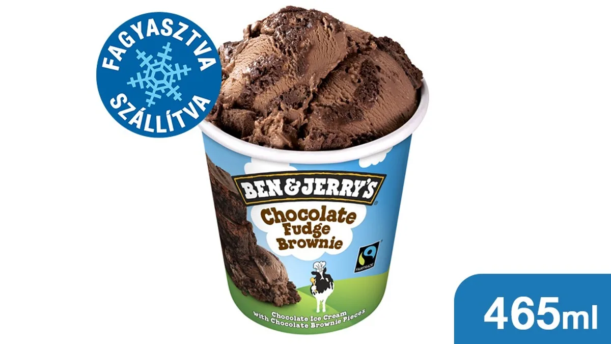 Ben and Jerry's Chocolate Fudge Brownie Ice Cream 465ml