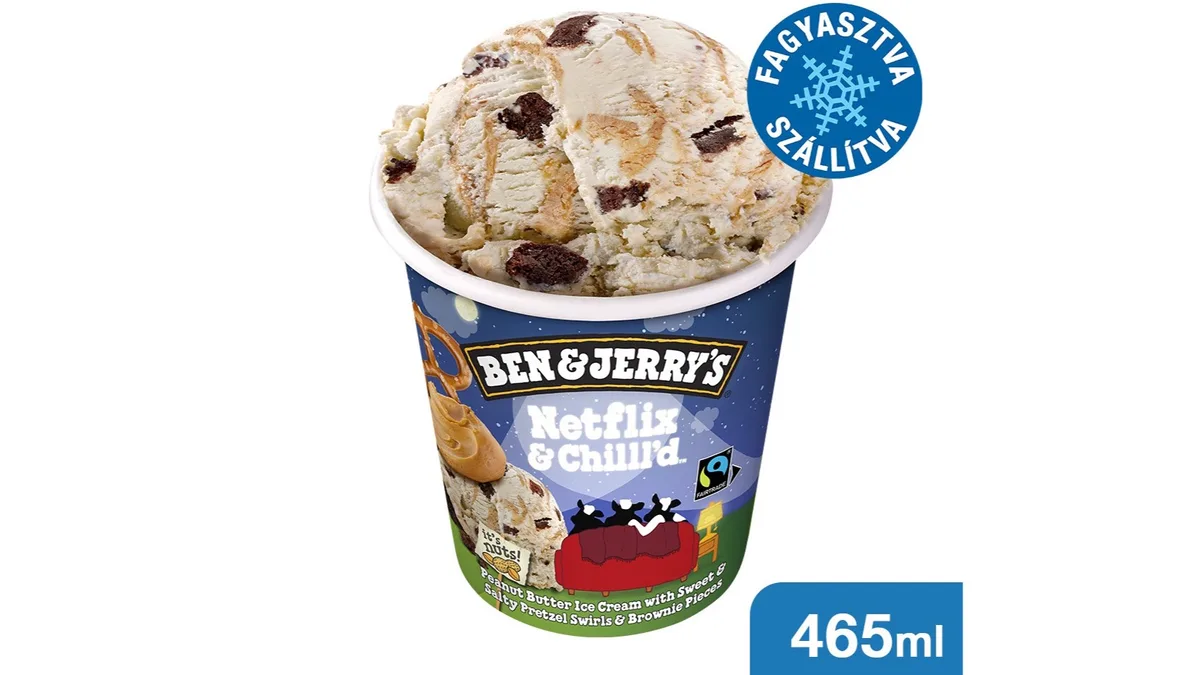 Ben and Jerry's Netflix and Chill'd Ice Cream 465ml