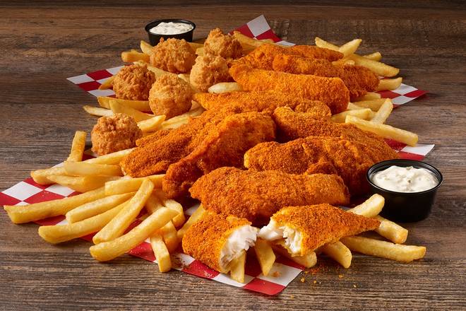 10 Piece Catfish Feast and Fries