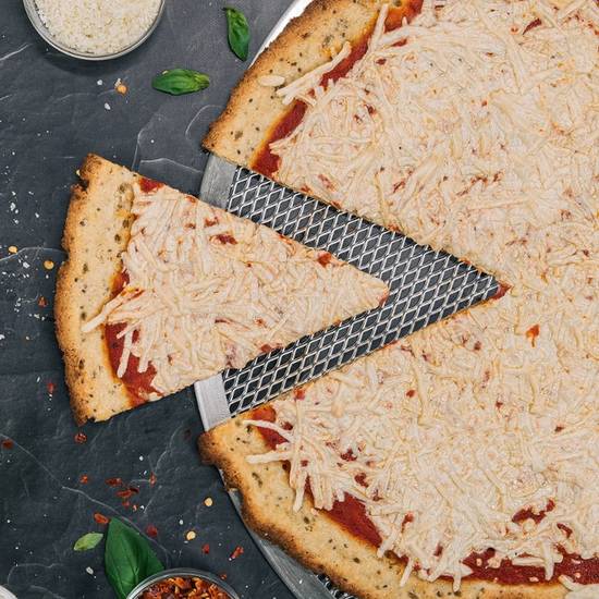 Cauliflower Crust VEGAN Easy Cheesy Pizza (12" Small)