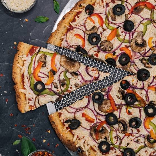 Cauliflower Crust Vegan Veggie Glow up Pizza (12" Small)