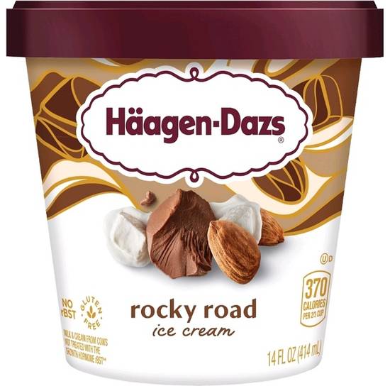 Häagen-Dazs Rocky Road Ice Cream (14 ounce)