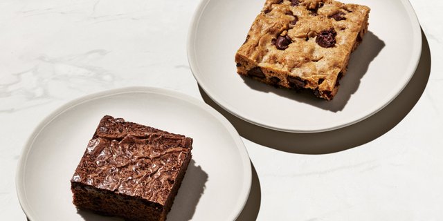 Brownie and Blondie Platter
