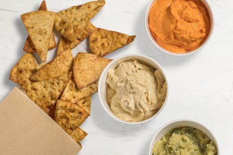 Classic Pita Chips and Dip