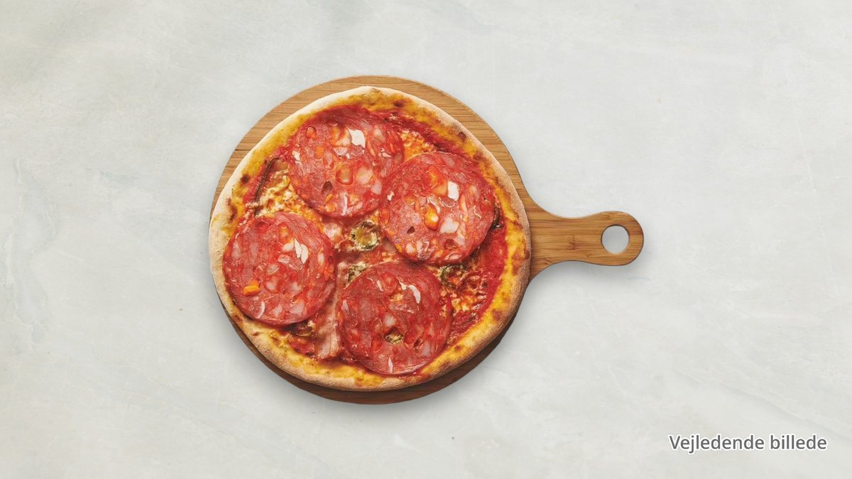 28. Stærk salami og gorgonzola