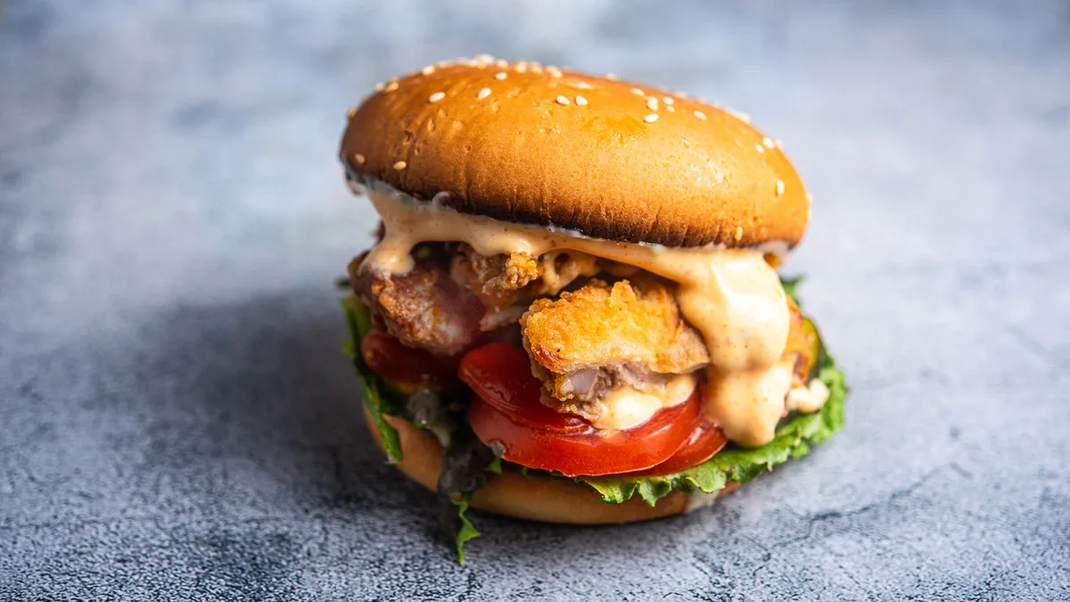 Chicken burger