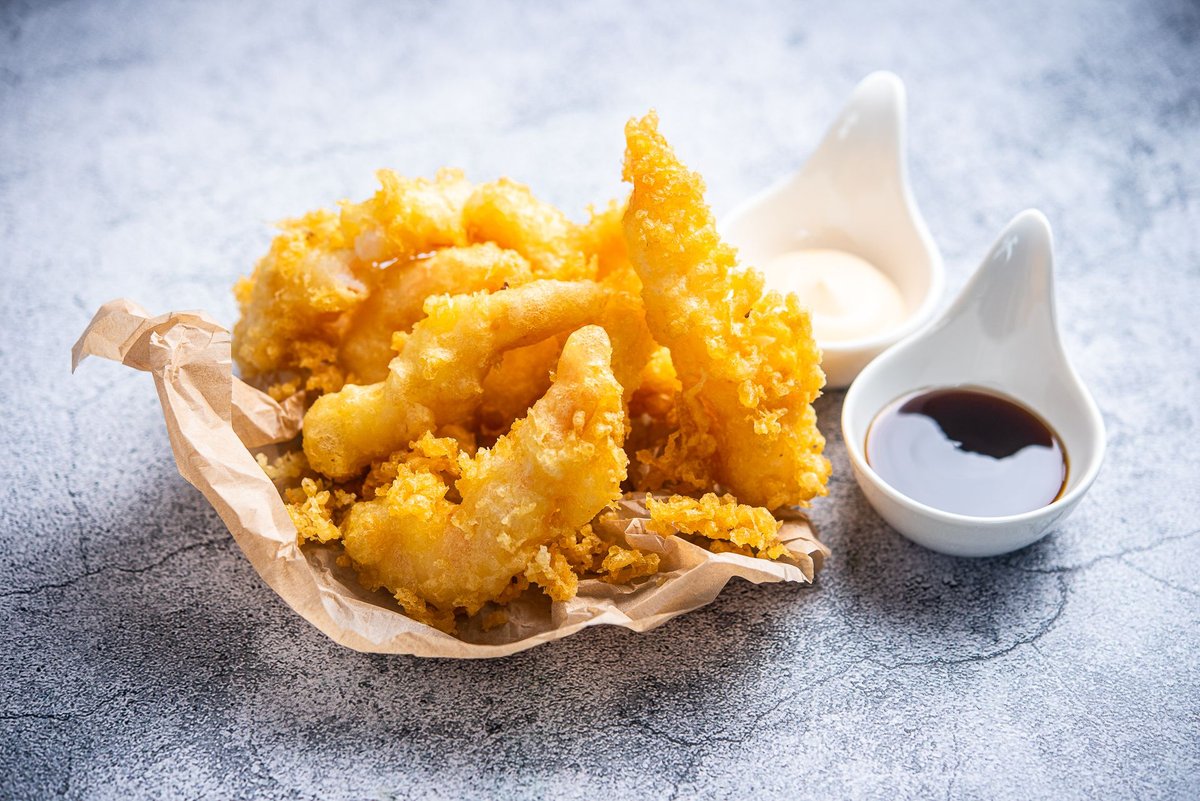 chicken tempura fried sushi 10tk