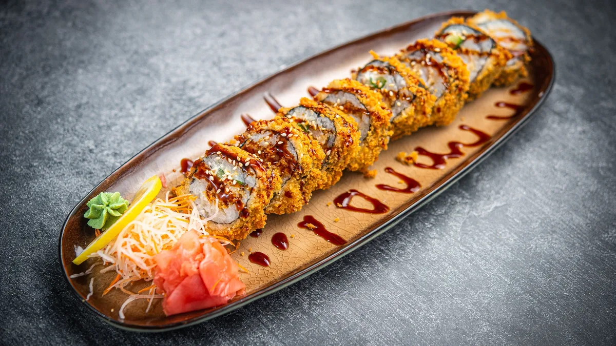 Crunchy zuke maki  8tk