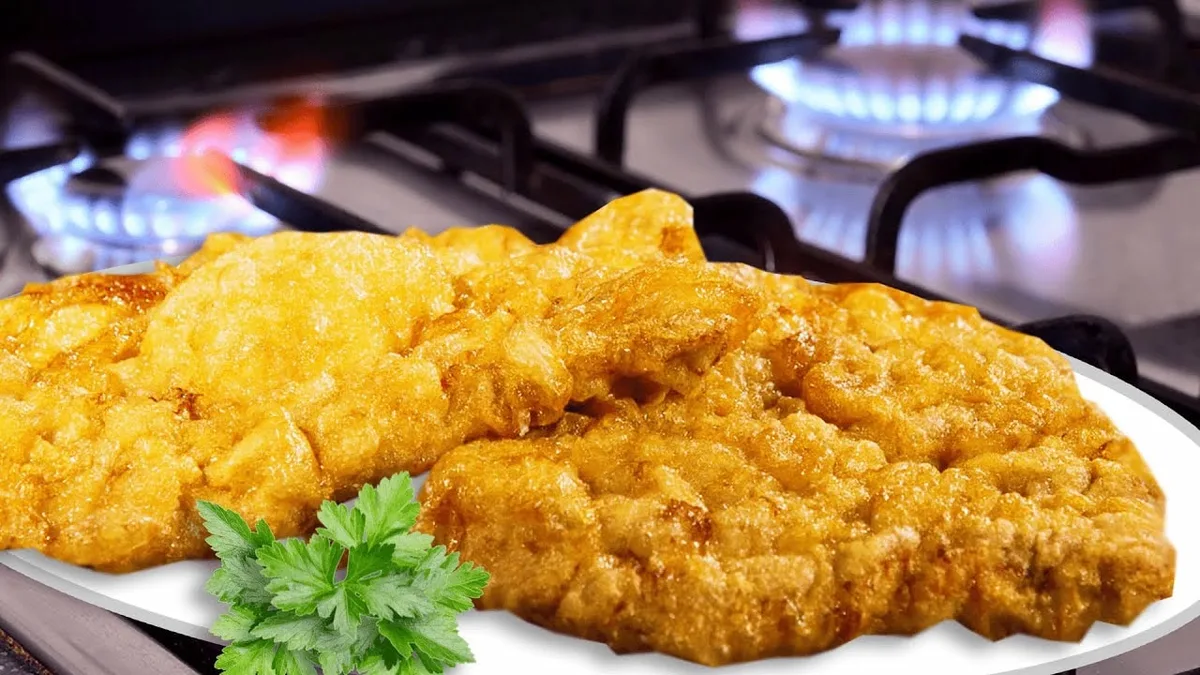 Șnițele de porc 3 porții cu piure din cartofi 500 g