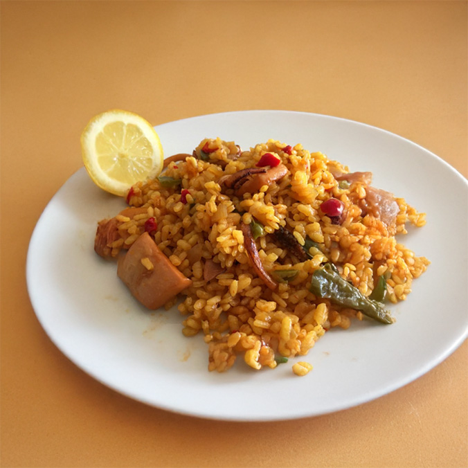 Arroz con Calamares