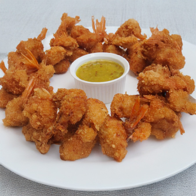 Camarones Empanizados