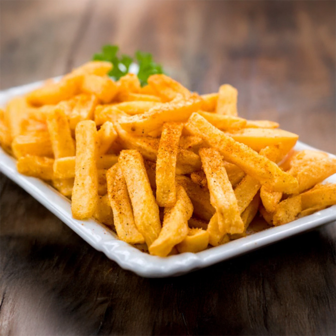 Papas Fritas Cebolla Verde