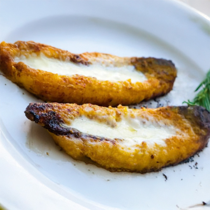 Plátano Maduro con Queso