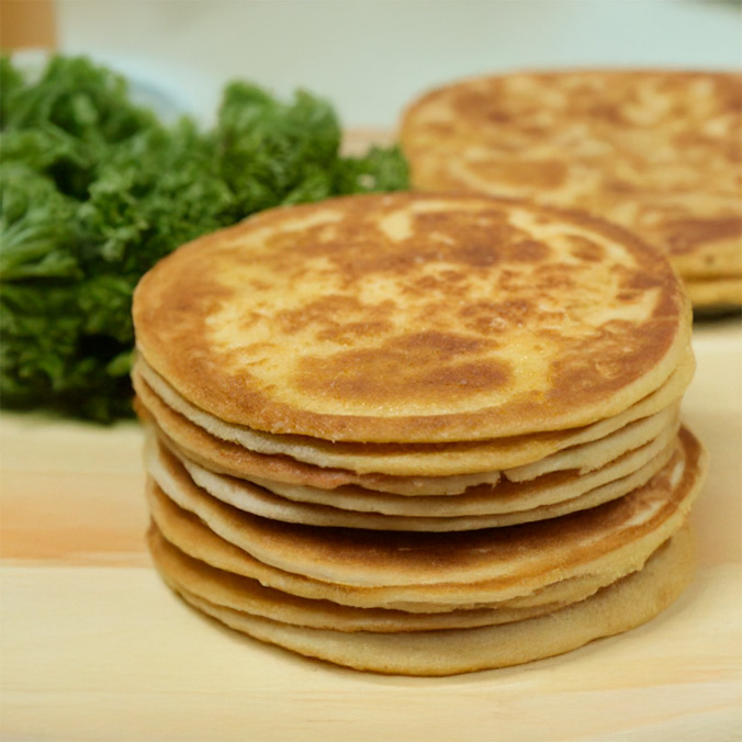 Tortilla Aliñada con Queso