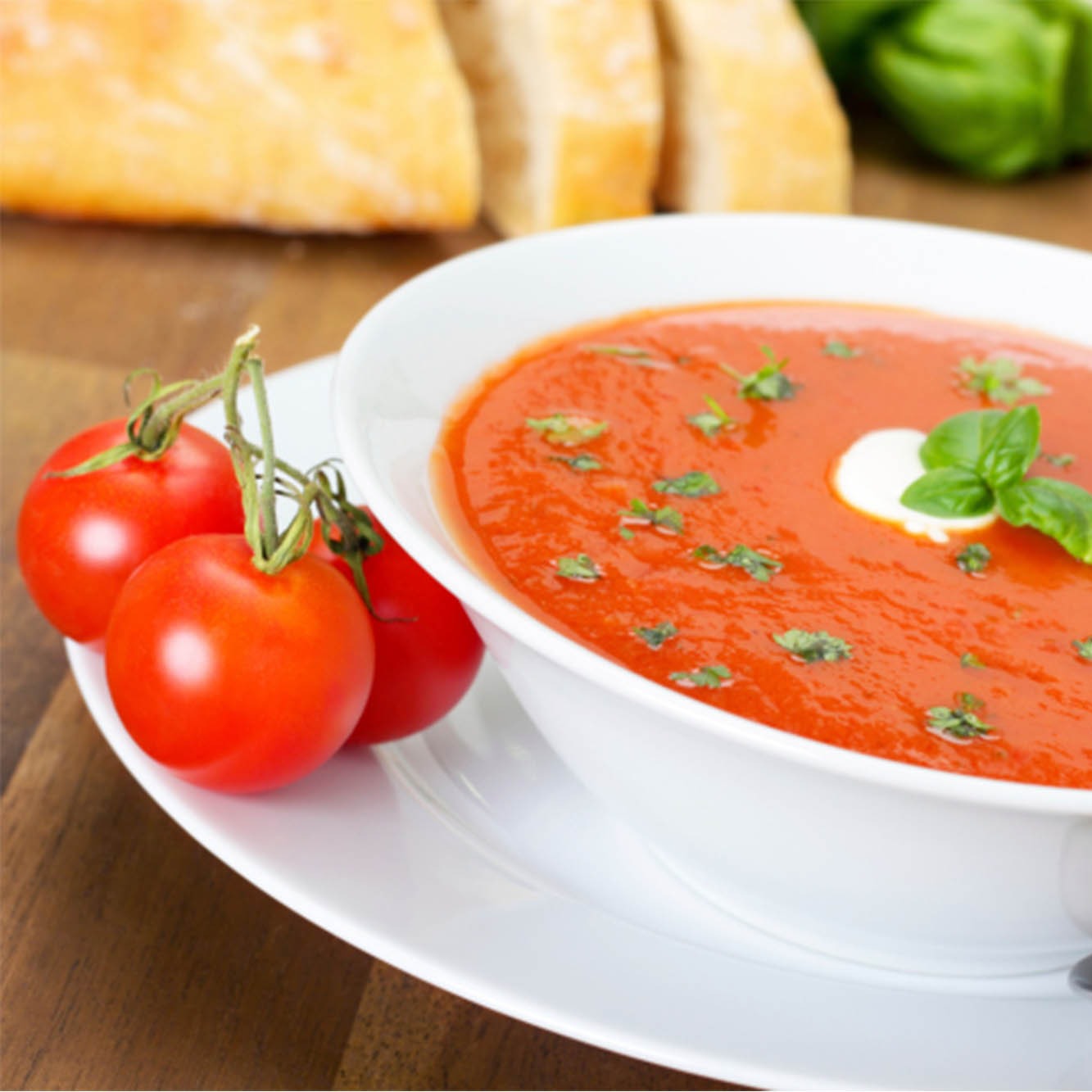 Crema de Tomate con Brócoli