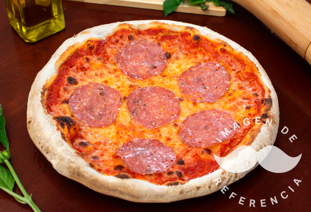 Pizza Salami y Peperoni