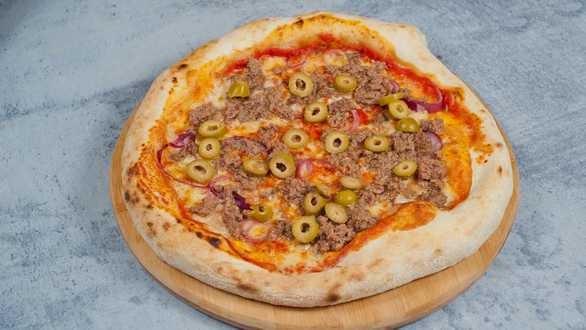 Tuna pizza 32cm (posno)
