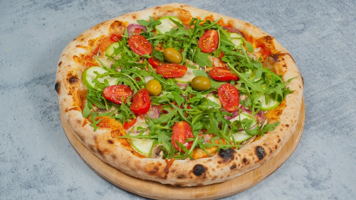 Vegeterijana pizza 24cm
