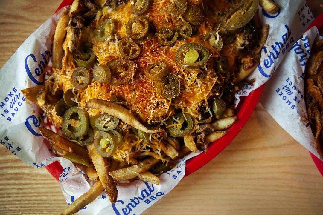 Full Combo BBQ Nachos