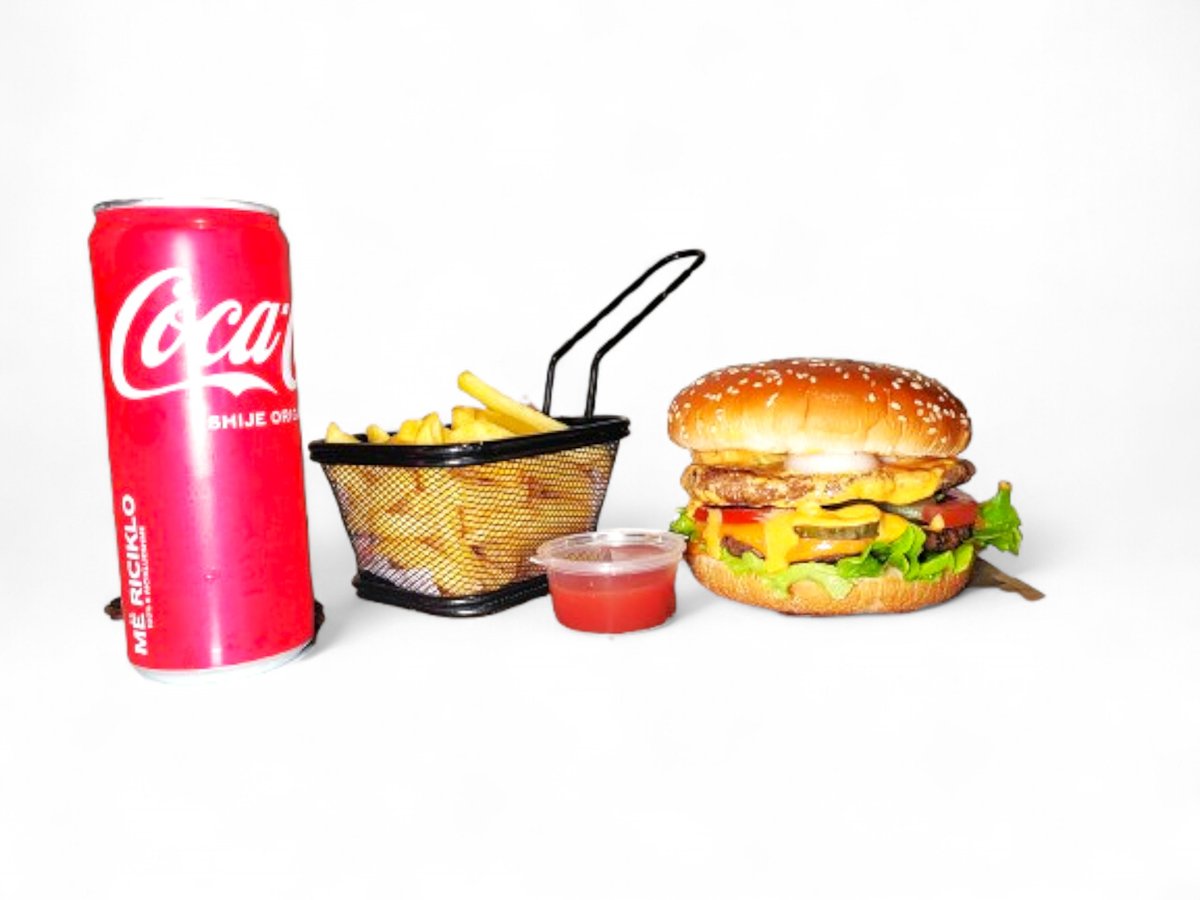 Double Cheese Beef Combo