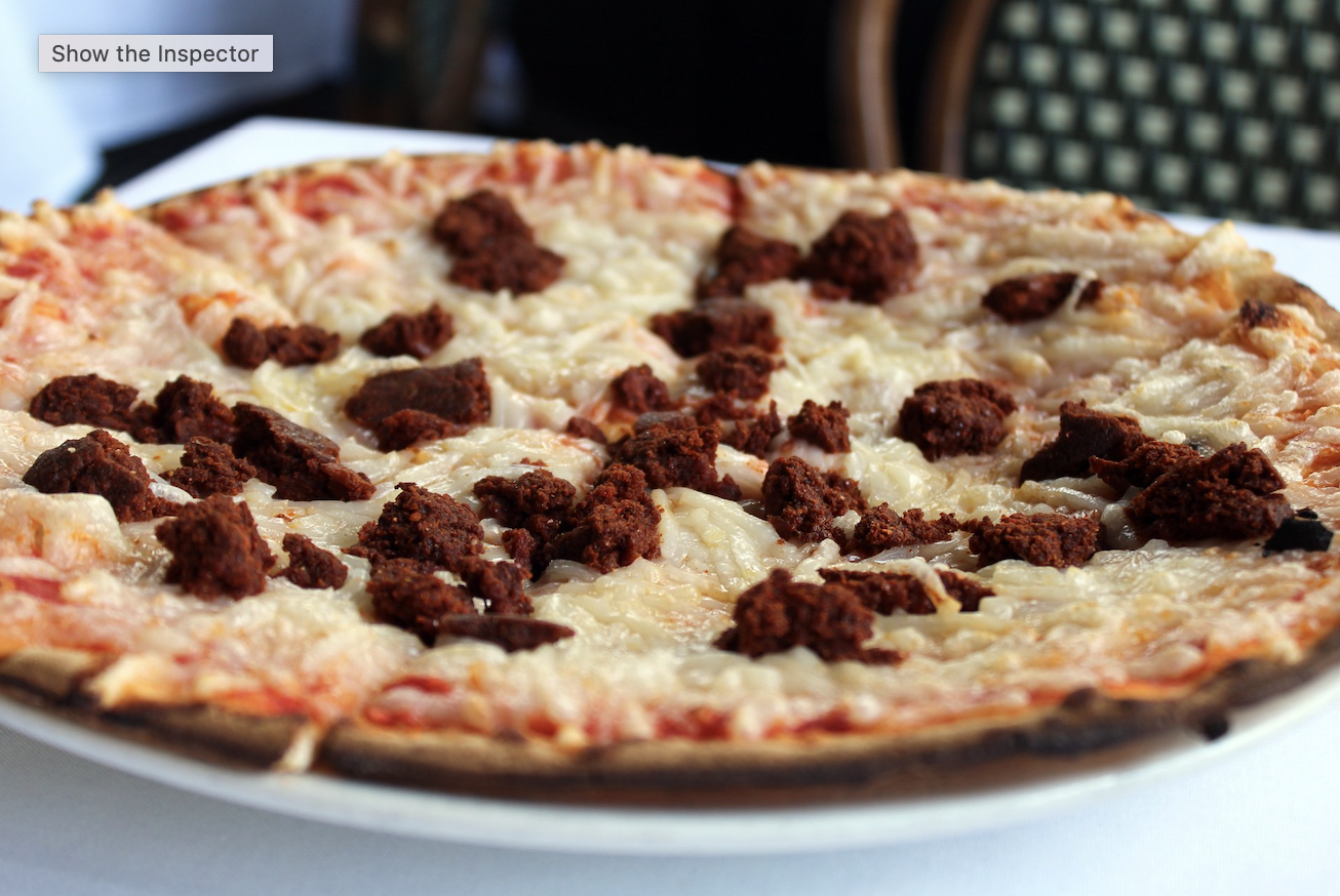 The Vegan Sausage Pizza (Small)