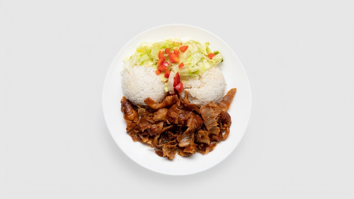 Kuřecí gyros s rýží