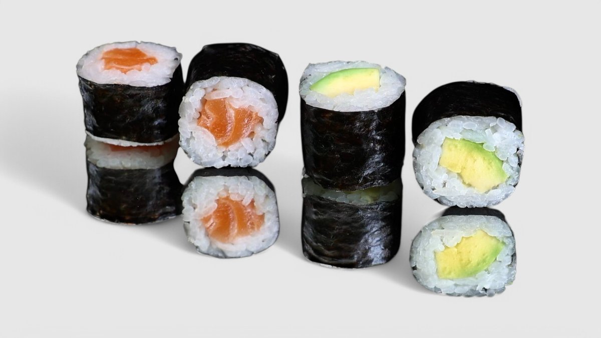 S8. maki set 16ks (losos, okurky)