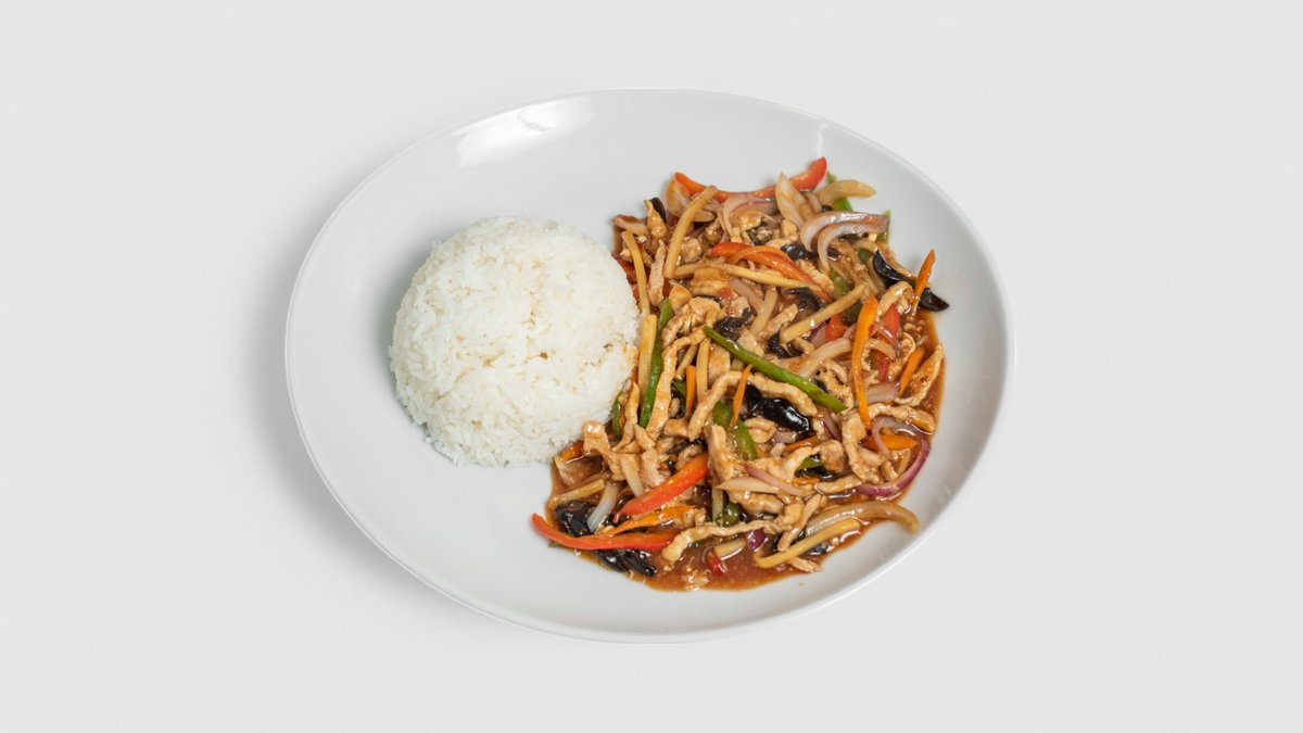 Vepřové nudličky s pekingskou omáčkou