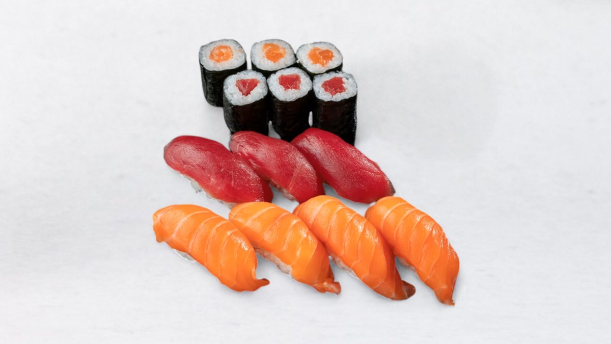 S12 Double fish nigiri