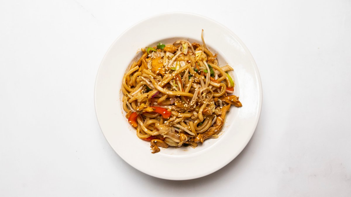 13. Restované nudle"UDON"