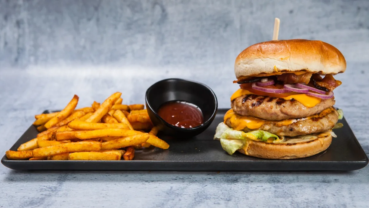 Dupli pileći burger