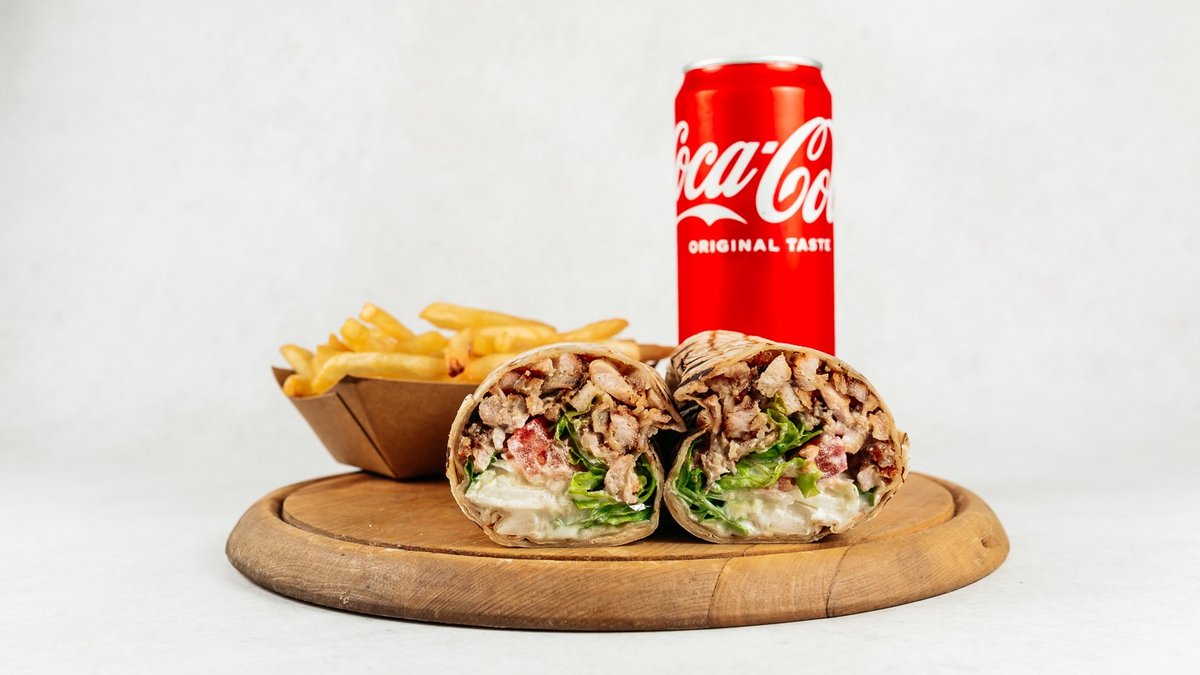 Tortilja kebab menu