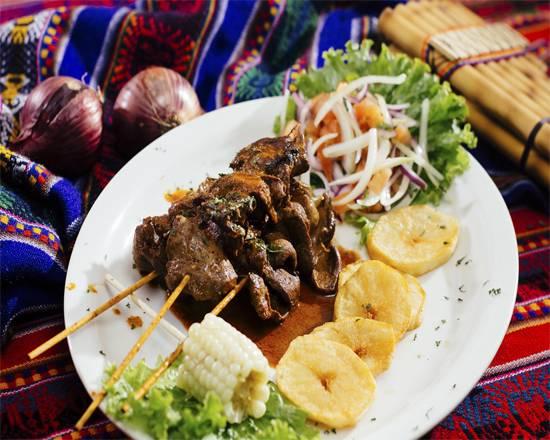 Anticuchos de Corazón de Res