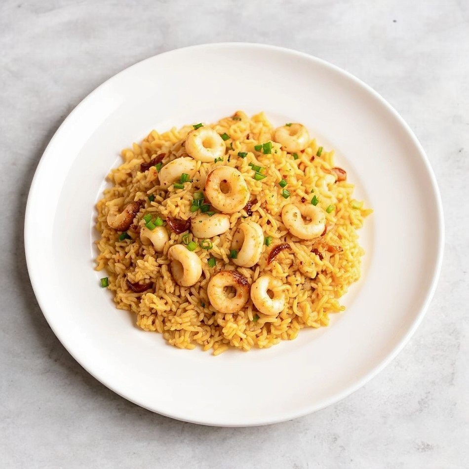 Arroz Chaufa de Calamares