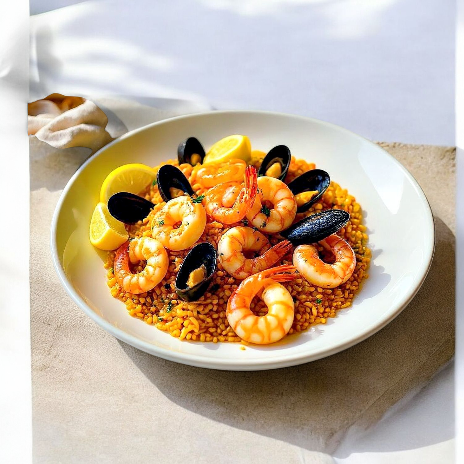 Paella De Mariscos A La Peruana (4)