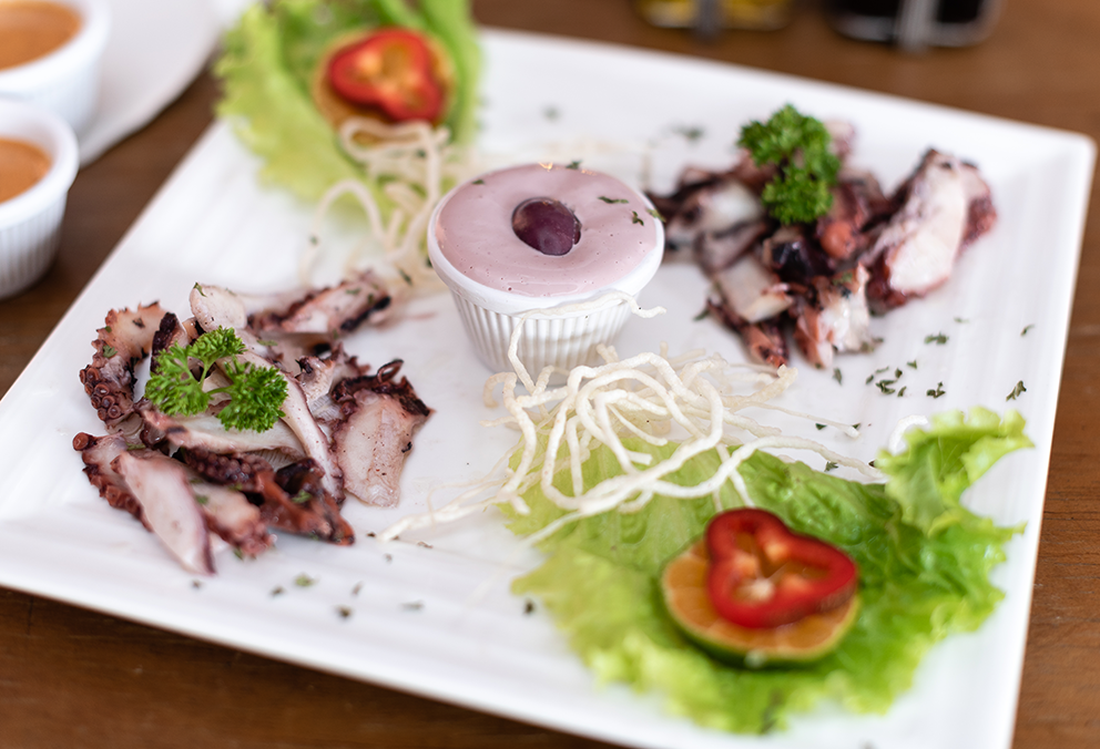 Pulpo al Olivo