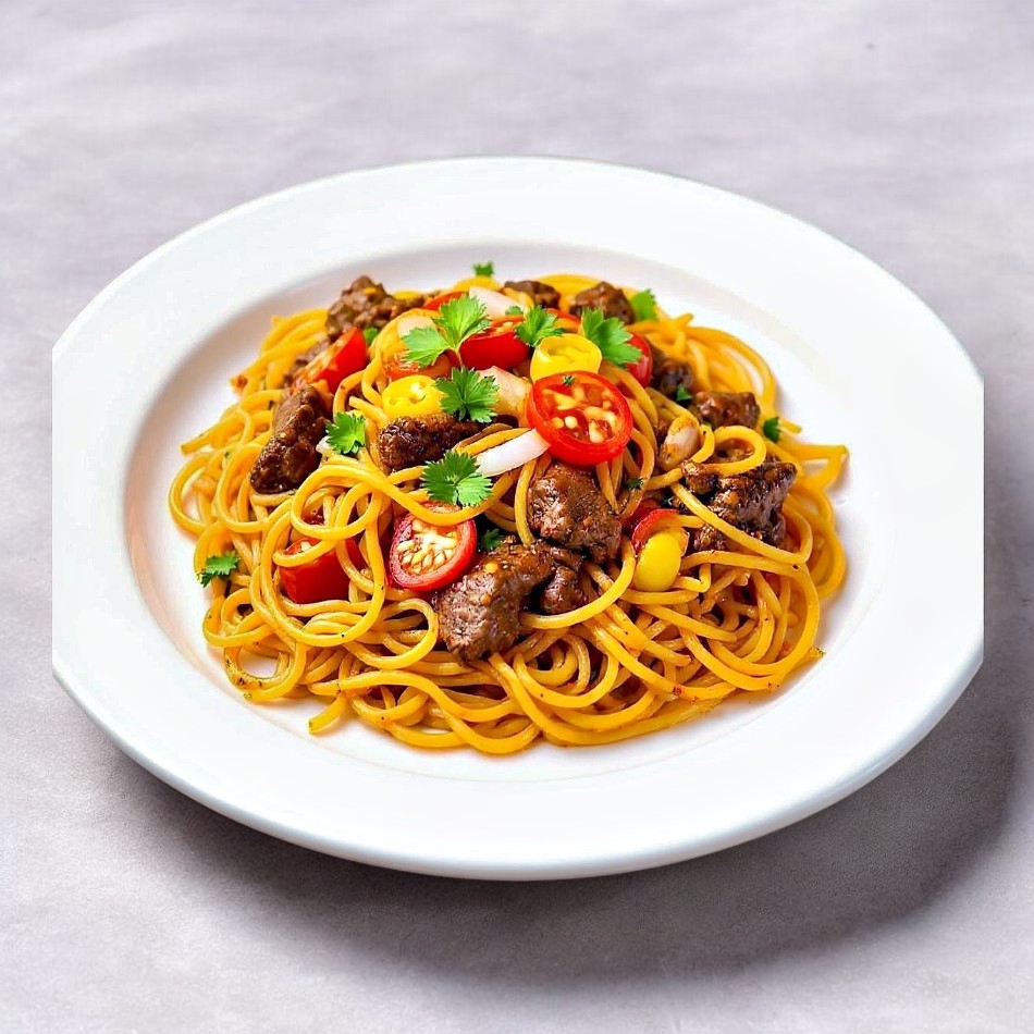 Spaguetti Saltado Especial