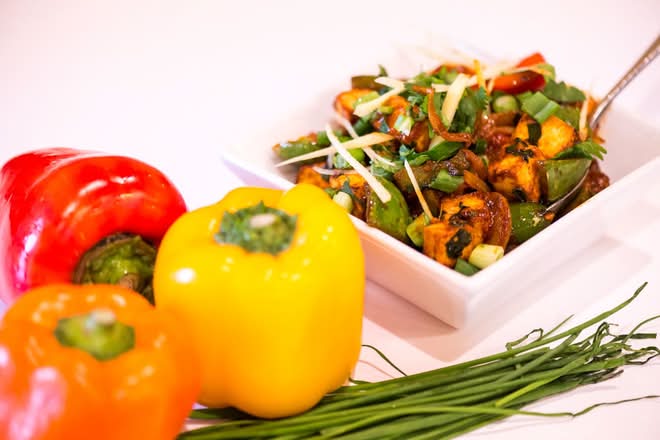 Chili Garlic Paneer