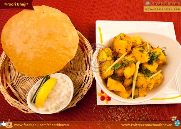 Methi Poori with Bhaji