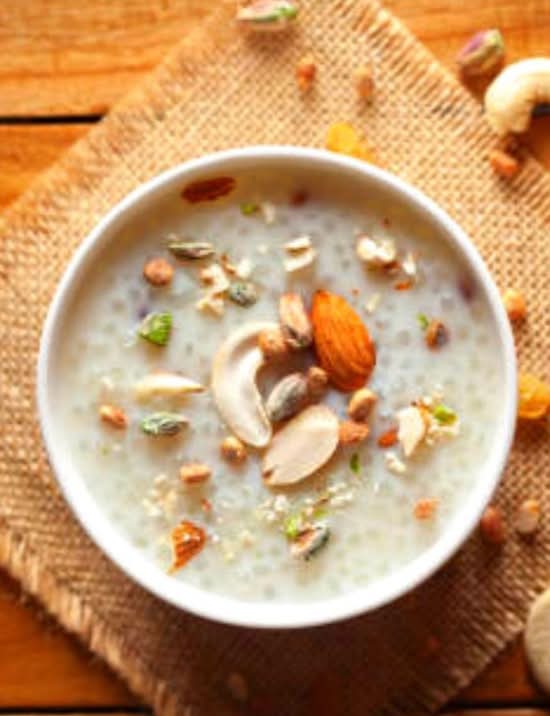 Vegan Coconut Sago Kheer