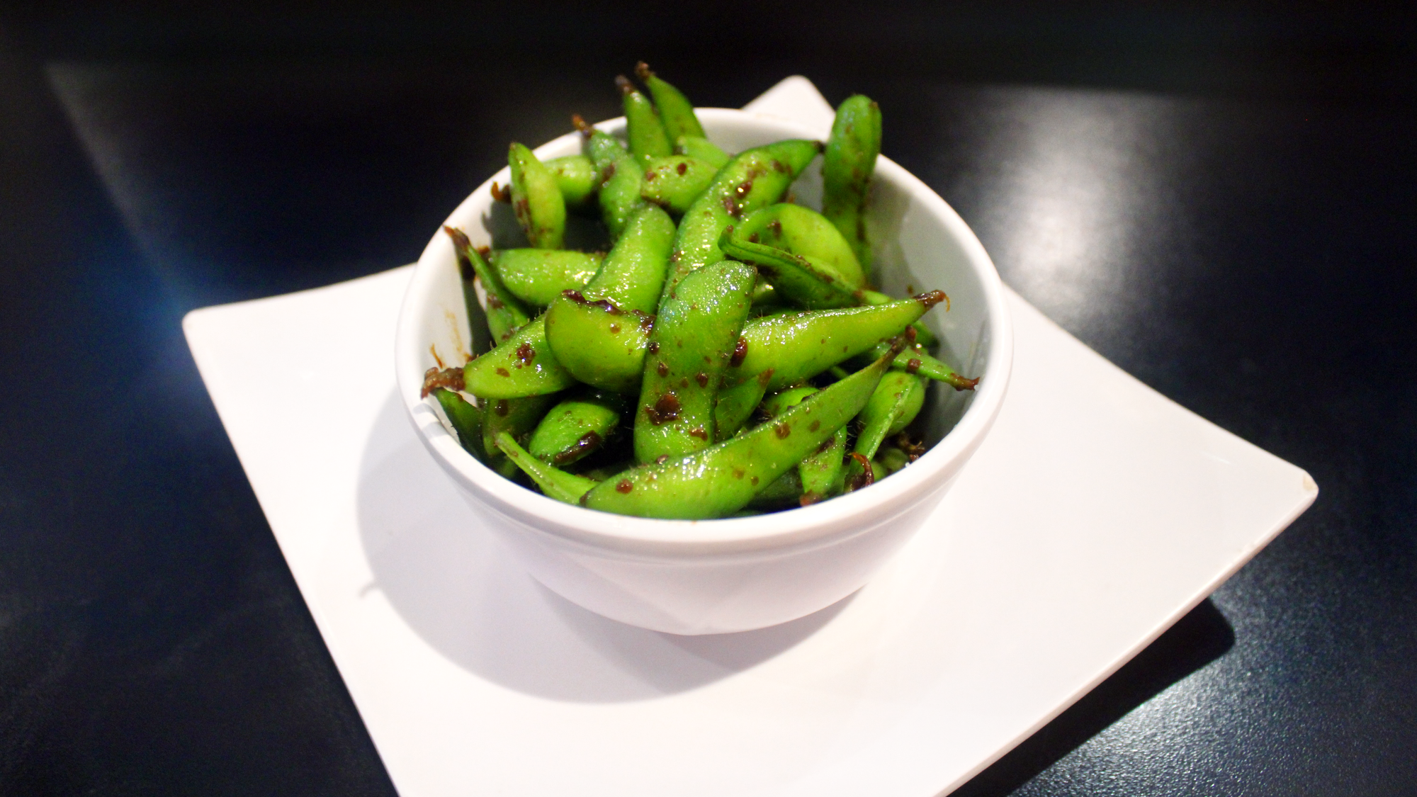 Garlic Edamame