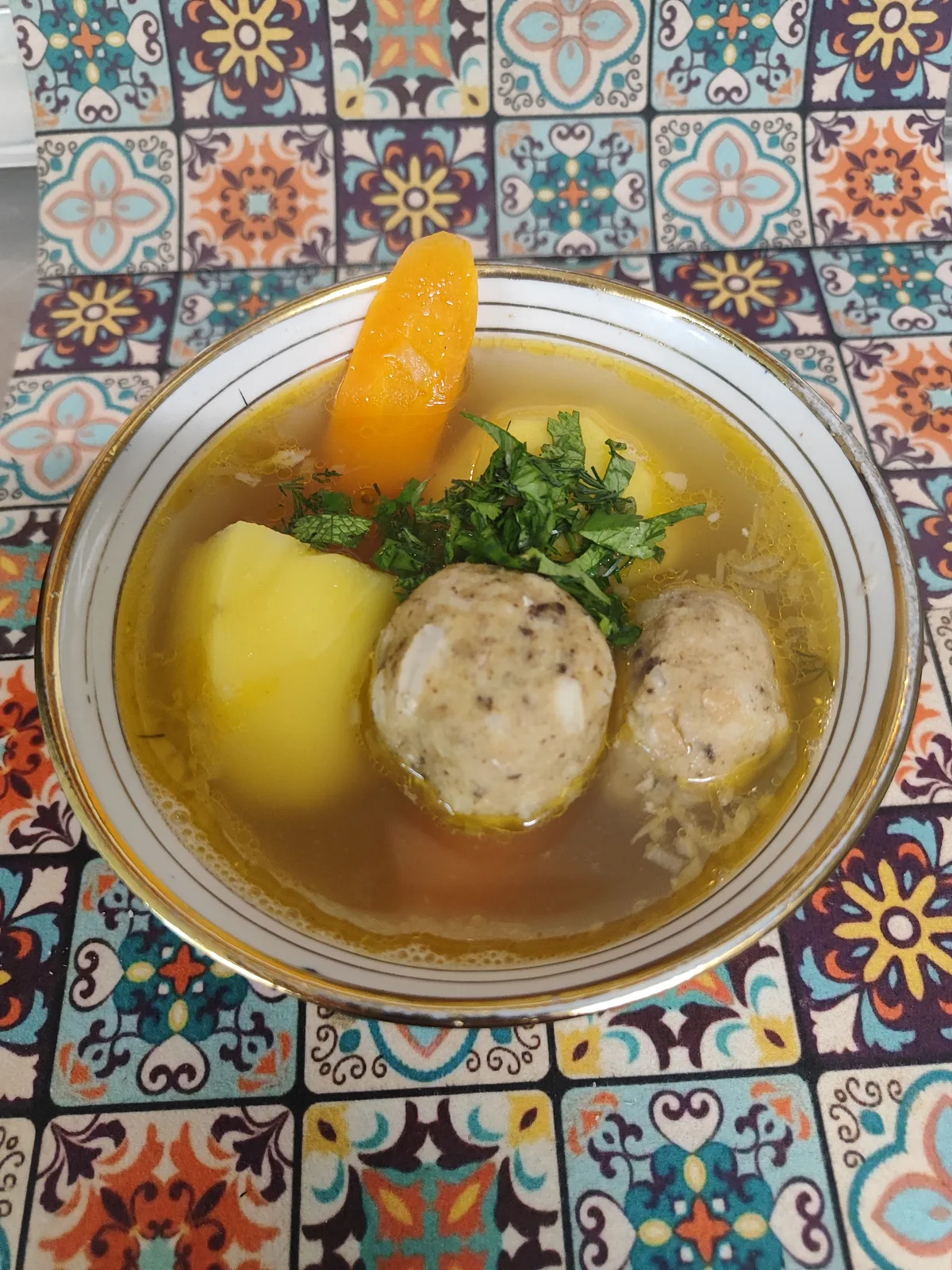 Fish Soup with fish balls