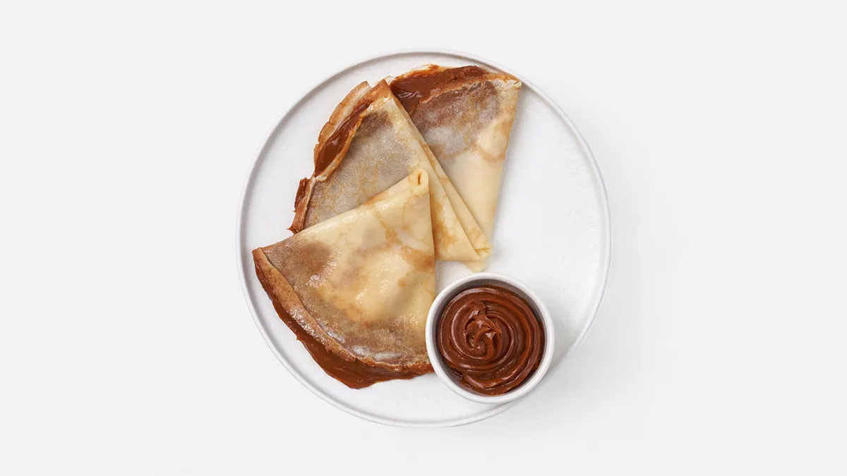 Pancakes with Nutella